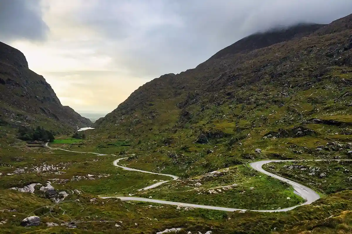 From the Head of the Gap-of-Dunloe-Kerry-Ireland