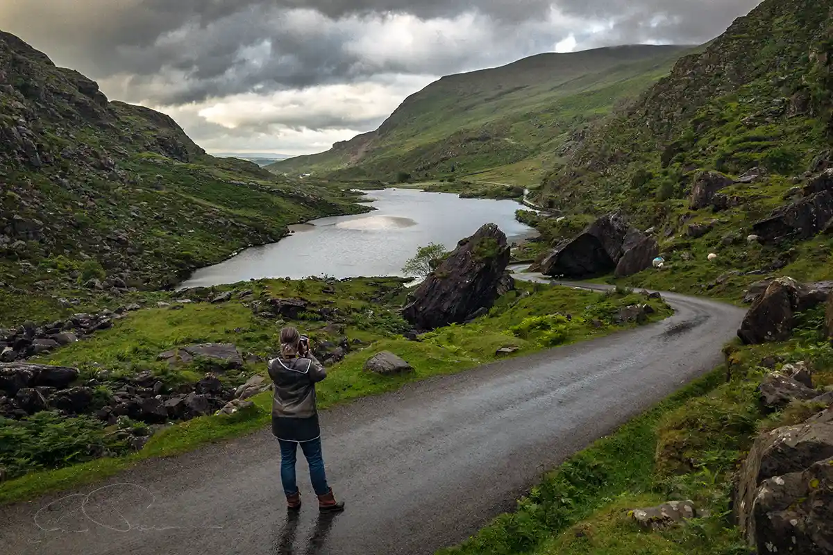 On a photo tour of the Gap of Dunloe Kerry Ireland